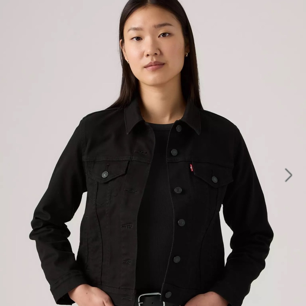 Levi's Black Jean Jacket Timeless Classic